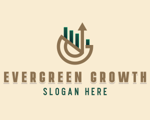 Finance Investment Growth logo design