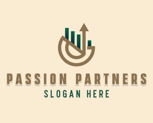 Finance Investment Growth logo design