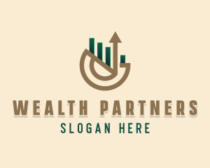 Finance Investment Growth logo design