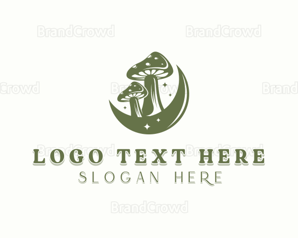 Organic Shiitake Mushroom Logo