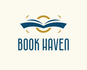 Library - Book Academic Library logo design
