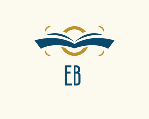 Education - Book Academic Library logo design