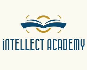 Book Academic Library  logo design