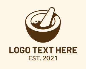 Food Blog - Mortar Pestle Spices logo design