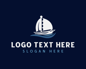 Cruise - Boat Sailboat Cruise logo design