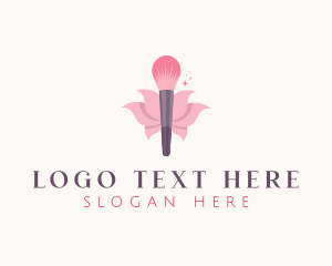 Makeup - Makeup Brush Beautician logo design