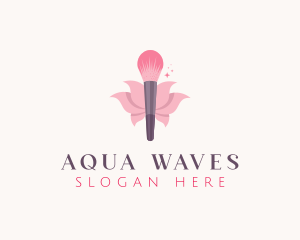 Makeup Brush Cosmetics logo design