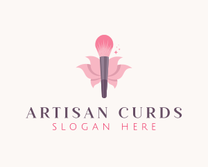 Makeup Brush Cosmetics logo design