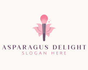 Makeup Brush Cosmetics logo design