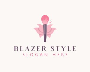 Makeup Brush Cosmetics logo design