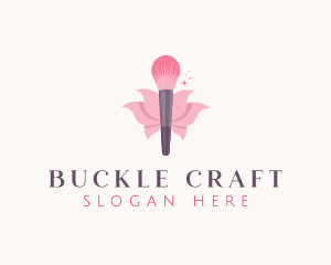 Makeup Brush Cosmetics logo design