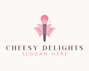 Makeup Brush Cosmetics logo design