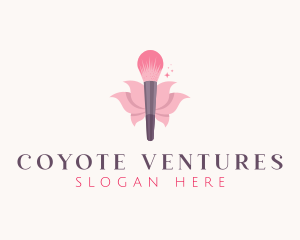 Makeup Brush Cosmetics logo design