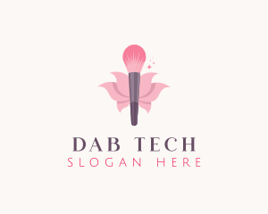 Makeup Brush Cosmetics logo design