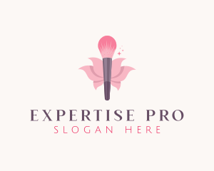 Makeup Brush Cosmetics logo design