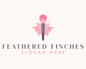 Makeup Brush Cosmetics logo design