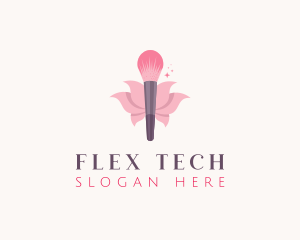 Makeup Brush Cosmetics logo design