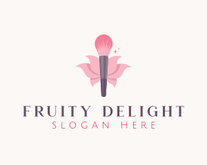 Makeup Brush Cosmetics logo design