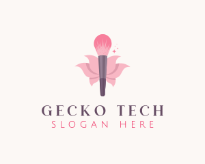 Makeup Brush Cosmetics logo design