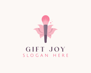 Makeup Brush Cosmetics logo design