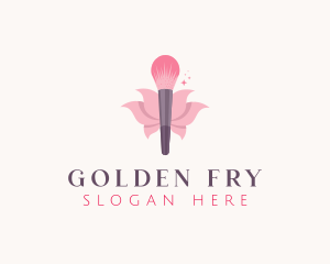 Makeup Brush Cosmetics logo design