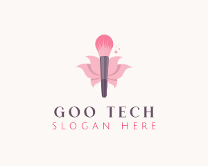 Makeup Brush Cosmetics logo design