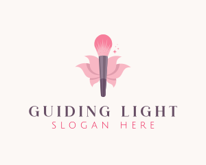 Makeup Brush Cosmetics logo design