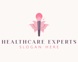 Makeup Brush Cosmetics logo design