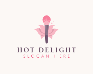 Makeup Brush Cosmetics logo design