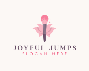 Makeup Brush Cosmetics logo design