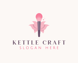 Makeup Brush Cosmetics logo design