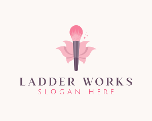 Makeup Brush Cosmetics logo design