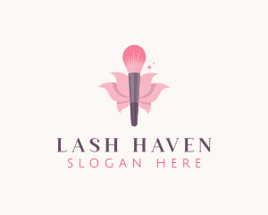 Makeup Brush Cosmetics logo design