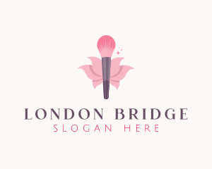 Makeup Brush Cosmetics logo design