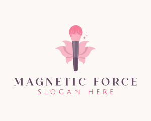 Makeup Brush Cosmetics logo design