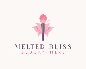 Makeup Brush Cosmetics logo design