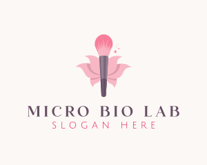 Makeup Brush Cosmetics logo design