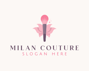 Makeup Brush Cosmetics logo design