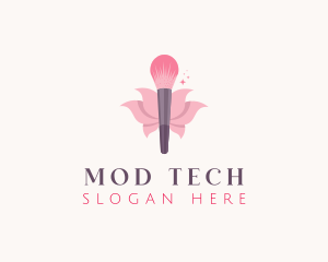 Makeup Brush Cosmetics logo design