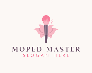 Makeup Brush Cosmetics logo design