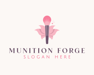 Makeup Brush Cosmetics logo design