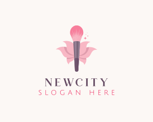 Makeup Brush Cosmetics logo design