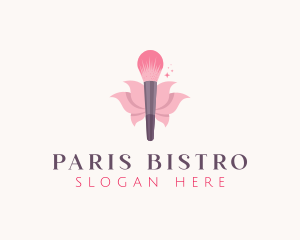 Makeup Brush Cosmetics logo design