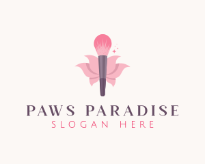 Makeup Brush Cosmetics logo design