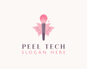 Makeup Brush Cosmetics logo design