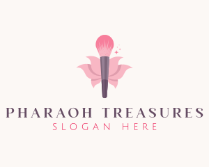 Makeup Brush Cosmetics logo design