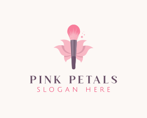 Makeup Brush Cosmetics logo design