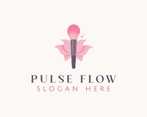 Makeup Brush Cosmetics logo design