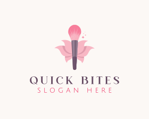 Makeup Brush Cosmetics logo design