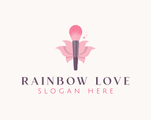 Makeup Brush Cosmetics logo design